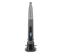 Yechiry Stylo Souris D'écriture Manuscrite sans Fil 2.4G avec Double fonctionnalité pour XP/7/8/10, Idéal pour la Prise de Notes et Les Croquis (Gris Argent)