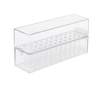 Yechiry Support de Forets à Ongles Transparent, Organisateur de 30 Trous pour Salon de Formation en Nail Art en Acrylique