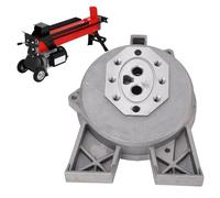 Yechiry Support de Pompe pour Fendeuse de Bûches, Support de Moteur de Fendeuse de Bois Hydraulique Universel en Alliage D'aluminium avec Cercle d'étanchéité Anti-Fuite pour Bûche