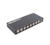 Yechiry Synchroniseur USB 8 Ports, Contrôleur Clavier-Souris avec Puce Haute Performance, Prise en Charge de la Synchronisation de la Souris, Antistatique, Anti-interférence pour PC