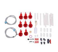 Yechiry Système D'abreuvement Automatique pour Poulet, Kit de | Ensemble D'abreuvement pour Volaille, Tuyaux en Acier Inoxydable, Tuyaux en PVC, Poulaillers D'arrière-cour, Compatibles