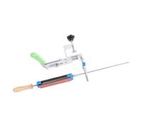 Yechiry Système d'affûtage de Couteaux, Aiguiseur de Couteaux Professionnel, Outils de Système de Maintien Abrasif à Angle Fixe avec 6 Plaques Diamantées 120/320/600/800/1500/3000 pour de Cuisine