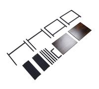 Yechiry Table en Bois pour Imprimante 3D, Support de Rangement Robuste et Rétro pour Filaments D'imprimante 3D avec Roulettes Pivotantes à 360° et Pieds Réglables, Idéal pour un Atelier