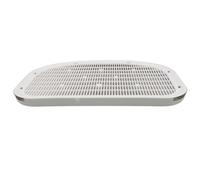 Yechiry Tapis de Piégeage de Litière pour Chat, Durable, Réutilisable, étanche, pour Les Soins des Chats, Facile à Nettoyer, 19,5x15,3 Pouces (Grey)