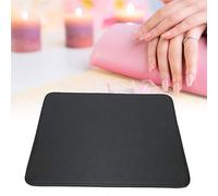 Yechiry Tapis de Table Pliable pour Nail Art, Non Toxique et Facile à Nettoyer, pour Manucure Professionnelle et Domestique, 29 X 37,5 cm. (BLACK)