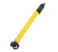 Yechiry Tarière à Glace, Foret électrique sans Fil en Nylon avec Protections de Coupe, Léger pour éviter les Impacts, Outils D'hiver de 5 Pouces de Diamètre 41,3 Pouces/105 Cm de