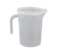 Yechiry Tasse à Mesurer en Plastique, Poignées Robustes et Joint étanche pour une Cuisson Précise 500ml/1000ml (500ML)
