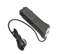 Yechiry Télécommande Universelle de Bouton de Volant de Voiture, Boutons de Volant Automatique Filaires à 5 Touches, Dispositif de Télécommande en Plastique Noir avec Câble de 1,1 M, Idéal pour