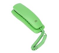 Yechiry Téléphone D'hôtel KX-T628 avec Tonnerre Anti-interférence, Téléphone Fixe Filaire pour Bureau, Fonction de Rappel à Domicile, Ligne de Bureau, Mince (Green)