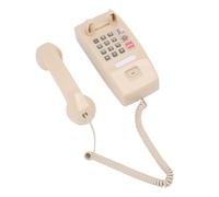 Yechiry Téléphone Mural, Téléphone Mural Rétro par Câble, Facile à Utiliser, 3 Niveaux Volume Mur Mur, Bouche et Jeu pour la Maison, l'hôtel, l'école, Le Bureau