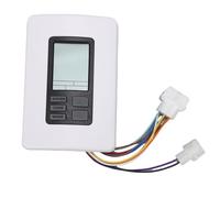 Yechiry Thermostat Numérique RV 12 V à Montage Mural, Contrôle de la Température, Remplacement de la Chaleur et du Refroidissement pour la Série Colemans Mach, Thermostat avec Matériau ABS, Idéal