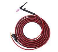 Yechiry Torche de Soudage Tig, Torche Tig Refroidie par Air 150a avec Connecteur Rapide 35-50 mm² et Tuyau de 4 M, Kit D'équipement de Pistolet de Soudage à L'argon Refroidi par Air