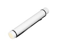 Yechiry Tube d'affiche de Documents de Grande capacité, étanche et Antichoc pour Stocker des Cartes et des œuvres d'art, 62,5x8,5 Cm (White)