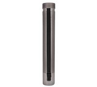 Yechiry Tube de Peinture Télescopique Circulaire, Texture Mate Imperméable pour Le Stockage et Les Voyages, Fournitures d'art pour Artistes, Matériau PE, Longueur 34,4", Diamètre 3,5" (Gris foncé)