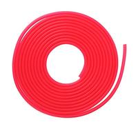 Yechiry Tube de Tuyau D'oxygène de 5m de Haute qualité, Tube Flexible de Pompe à Air en Silicone pour Aquarium, pour Environnements d'eau Douce ou Salée (Rouge)