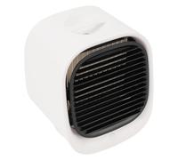 Yechiry Ventilateur de Climatiseur Portable de Bureau Portable, Refroidisseur D'air USB Réglable à 3 Vitesses avec Réservoir D'eau de 300 Ml et Lumière de Nuit RVB pour le Bureau de