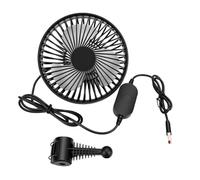 Yechiry Ventilateur de Siège de Voiture USB, Ventilateur Portable pour Siège Arrière de Voiture avec 3 Réglages de Vitesse, Moteur sans Balais, 5 W, de Refroidissement