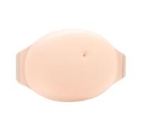 Yechiry Ventre Artificiel Ventre de Femme Enceinte, Faux en Mousse à Mémoire de Forme, en Tissu Doux pour la Peau pour les Spectacles de Cosplay, les Fêtes, les Séances Photo de maternité (L)