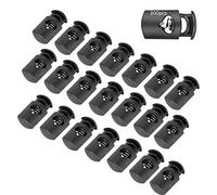 Yechiry Verrous de Cordon à Ressort en Nylon Durable, 300 Pièces, Trou Unique, pour Bagages et Accessoires Vestimentaires, Conception Sécurisée pour Toutes les Cordes (nylon 3)