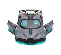 Yechiry Voiture à Friction, Voiture de Course Réaliste avec Lumières et Sons, 4 Boutons Fonctionnels, Jouet Entraînement par Inertie, pour Enfants âgés de 3, 4, 5, 6 et 7 Ans