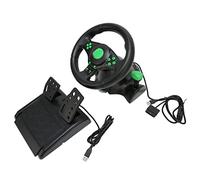 Yechiry Volant de Jeu PC Racing Wheel Haute stabilité avec Retour de Vibration pour les Amateurs de Course