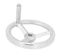 Yechiry Volant de Tour, Volant Rond en Fonte 18 X 200 Mm, à Poignée avec Construction Durable, Idéal pour Fraiseuse, Meuleuse et Tour