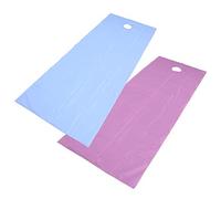 Yechiry Waterproof Beauty Salon Bed Sheet 75x200cm (violet + bleu) | Tissu en polyester doux, conception hygiénique, adapté aux spas, absorbant l\'humidité, résistant à l\'huile