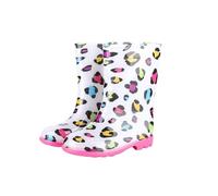 Yecilanth fur bootsBotte de Pluie Enfant Bottes Caoutchouc Dinosaure Fille Bottines Antiderapant Garcon Bottine Impermeable Garçon Rain Boots Kids Chaussures Mi-Mollet Chaussure Pink D'eau