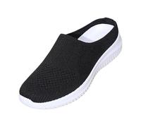 Yecilanth Mules Femmes Ete Sabot Confort Sandale Orthopédique Plate Claquette Marche Chaussure Jardin Pantoufle Fermées Chausson Léger Sandal Shoes Savate Slip On Clogs Basket Barefoot