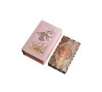 Yedaoiu Cartes de Tarot Classiques en Or Rose, Cartes à Jouer Roses, Feuille d'or Pet imperméable, illuminez Votre Chemin avec des idées mystérieuses, Cartes de Tarot Exclusives pour Femmes