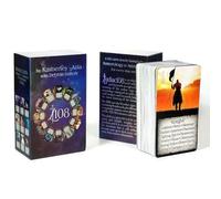 Yedaoiu Le jeu de cartes de tarot iN2IT Zodiac 108 avec guide (français non garanti)