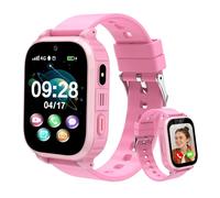 YEDASAH 4G Montre Connectée Enfants, Appels Vidéo, Localisation GPS, IP68 Étanche Montre Telephone Enfant avec SOS, Musique, Mode École, Podomètre, Jeux, Réveil, Prendre des Photos, 4 à 15 Ans Cadeau