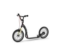 Yedoo Frida & Fred - Trottinette supportant Jusqu’à 120 kg, avec pneus gonflables 16/16 - pour Adultes et Enfants, avec Guidon réglable