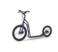 Yedoo S2016 Disc - Trottinette supportant Jusqu‘à 150 kg, avec pneus 20“/16“ - pour Adultes, Freins à Disque, Trottinette Robuste, pour Les Aventures en Ville et dans la Nature, Dogscooter