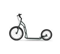Yedoo S2016 - Trottinette supportant Jusqu‘à 150 kg, avec pneus 20/16 - pour Adultes, Hauteur de Guidon réglable, Dogscooter
