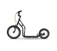 Yedoo Wzoom Trottinette pour enfants à partir de 6 ans, à partir de 120 cm de hauteur, avec pneus 16/12 - pour filles et garçons, hauteur réglable avec support et éléments réfléchissants