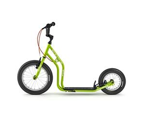 Yedoo Wzoom Trottinette pour enfants à partir de 6 ans, à partir de 120 cm de hauteur, avec pneus 16/12 - pour filles et garçons, hauteur réglable avec support et éléments réfléchissants