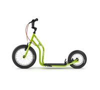 Yedoo Wzoom Trottinette pour Enfants à partir de 6 Ans, à partir de 120 cm de Hauteur, avec pneus pneumatiques 16/12 pour Filles et garçons, Hauteur réglable avec Support et éléments réfléchissants