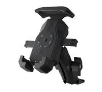 YEDWEW Montage de Téléphone à Moto Support De Navigation pour Guidon, Amortisseur, Antivol, pour Moto, Compatible avec Les Téléphones De 4 À 7 Pouces(Rearview Mirror)