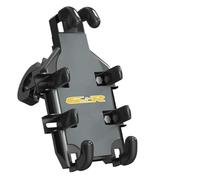 YEDWEW Porte Téléphone Moto Support De Téléphone Portable pour Guidon CNC De Moto pour Suzuki pour GSR400 GSR600 GSR750(Handlebar-C)