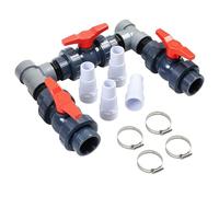 YedZen Bypass Kit de raccordement pour piscine avec pompe à chaleur, pompe à chaleur, pour pompe à chaleur de 50 mm de diamètre, chauffage solaire, dérivation