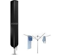 YedZen Housse de protection pour séchoir à linge Leifheit, PVC 600D, 170 x 16 x 16 cm, avec fermeture éclair, cordon de serrage, couverture imperméable et anti-UV