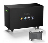 YedZen Housse de table d'appoint pour barbecue Keter Unity XL - 137 x 58 x 85 cm - En PVC 600D - Imperméable - Résistant aux intempéries - Pour cuisine d'extérieur