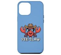 Yee Claw! Amusant Cowboy Lobster Pixel Art Rétro Gaming Fans Coque pour iPhone 12 Pro Max