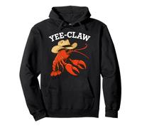 Yee Claw! Funny Cowboy Homard écrevisses Cajun Fruits de mer Sweat à Capuche