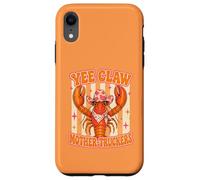 Yee Claw Mother Truckers Lobster Lobster Western Cowboy Lover Coque pour iPhone XR