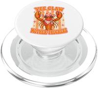 Yee Claw Mother Truckers Lobster Lobster Western Cowboy Lover PopSockets PopGrip pour MagSafe