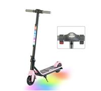 YEE GOO-Trottinette Electrique Enfants Pliable-Moteur 150W-Batterie 21.6V 2.6A-Autonomie 5-8km-Vitesse Max 12km/h - Rose