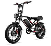 YEE GOO-Vélo électrique Adolescents/Adulte 20"" Moteur double 740W-Batterie 48V 25Ah-30KM/h-Autonomie 55K-Shimano 7 vitesses