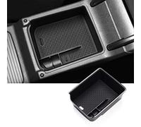 YEE PIN Console Centrale Golf 8 MK8 2020 Organisateur de Support de Stockage d'accoudoir avec Tapis antidérapants pour réduire Le Bruit